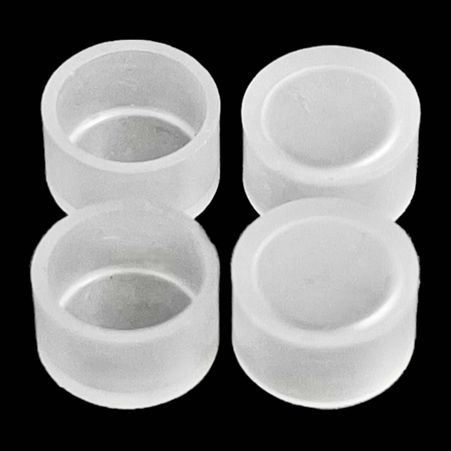 PC Sapphire Crucible 150μl Φ8mm × 4.5mm (4pcs)
