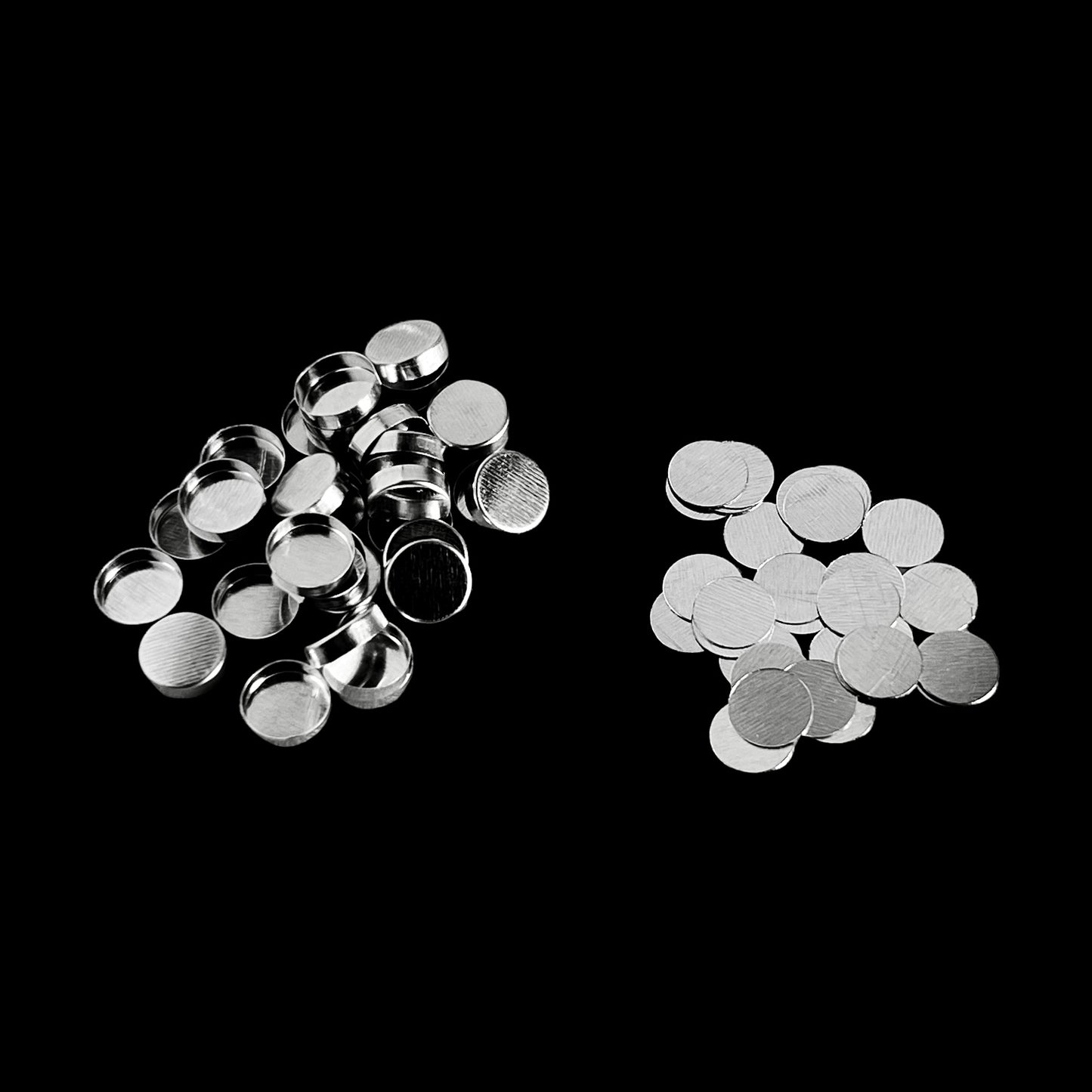 Shimadzu Tiegel und Deckel 6 x 1,5 mm AL, (50Stk)