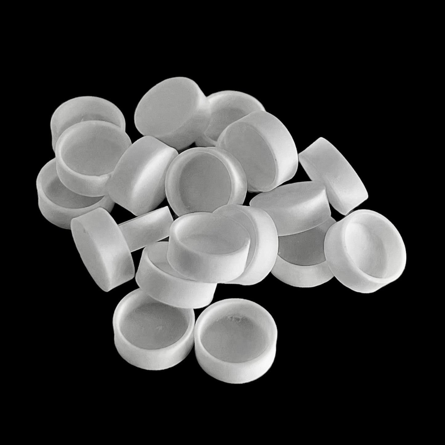 Aluminiumoxidtiegel Φ8mm x 3mm, 95μl (20Stk)