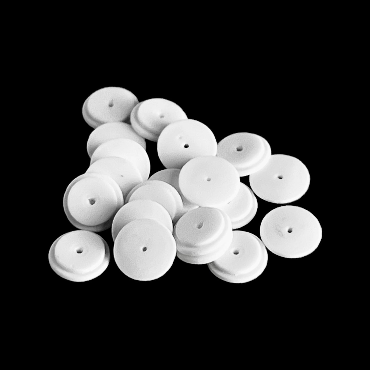 Alumina Lid Φ5mm with hole (20pcs)