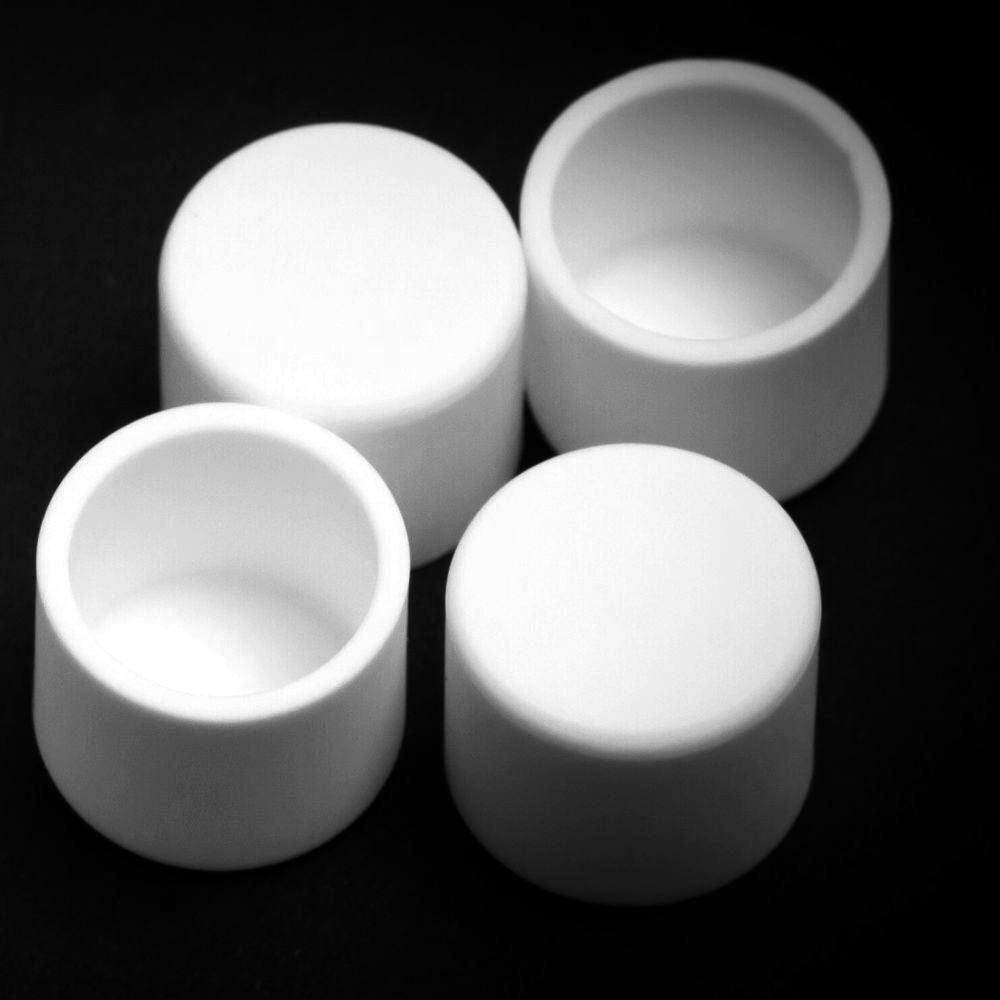 900μl Alumina Crucible with Lid Φ12mm x 10mm (4pcs)