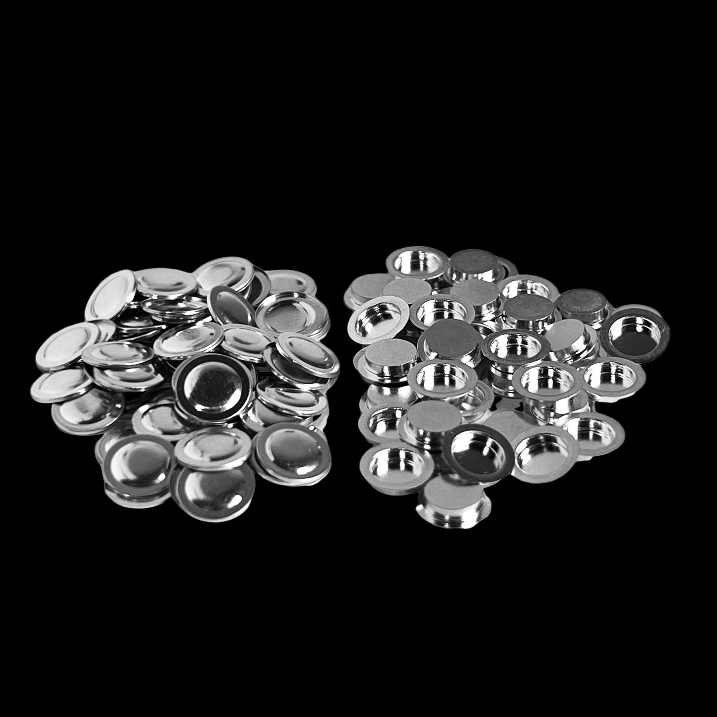 40μl Tiegel und Deckel (ohne Stift), (100Stk)