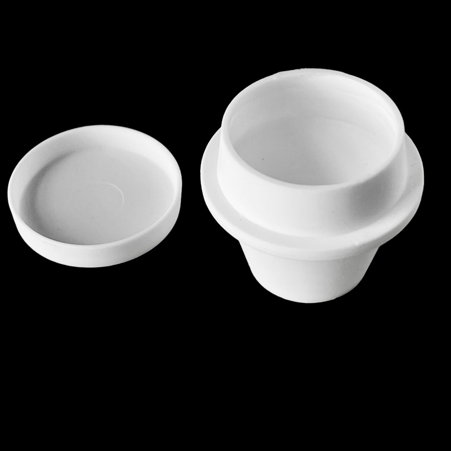 Leco-Style Alumina crucible 20ml with Lid (1pc)