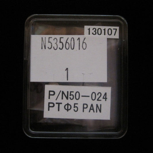 Platinum pans 45µL (5pcs)