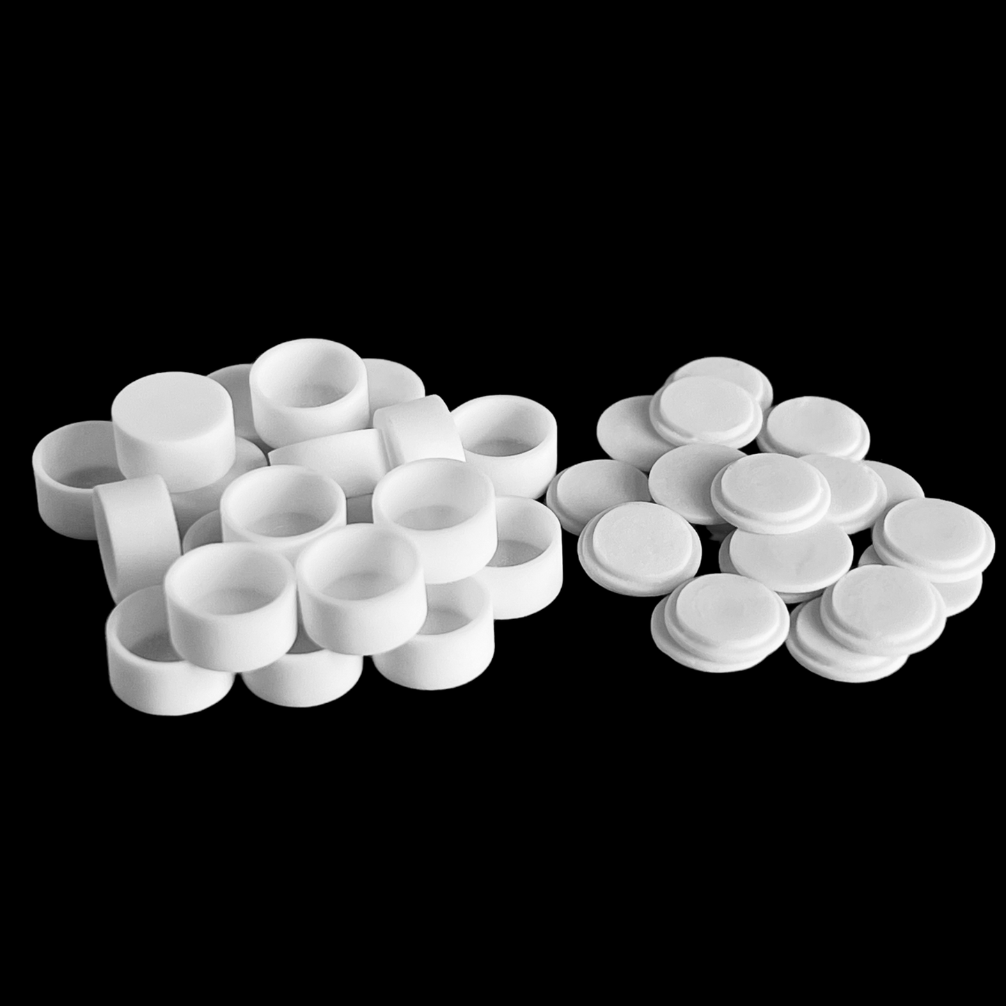 150μl Alumina Crucible with Lid Φ8mm x 4.5mm (20pcs)